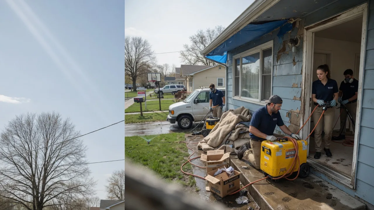 Basement Flood Cleanup in Mitchell, NE near me